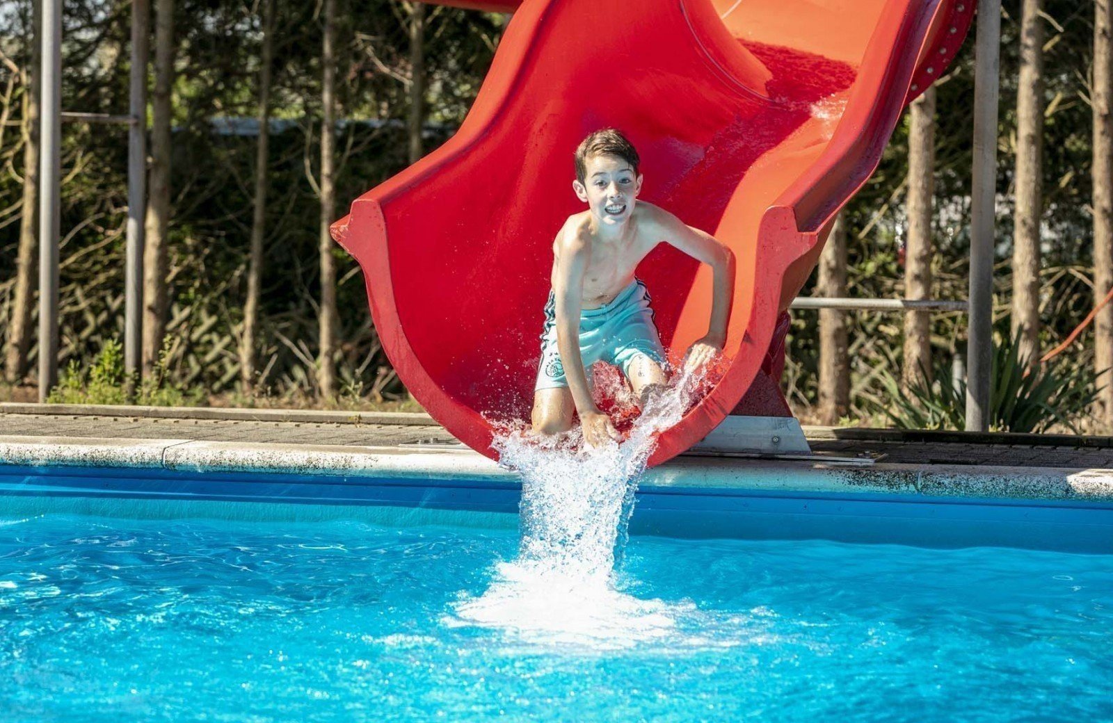 Camping Limburg - Klein canada- zwembad