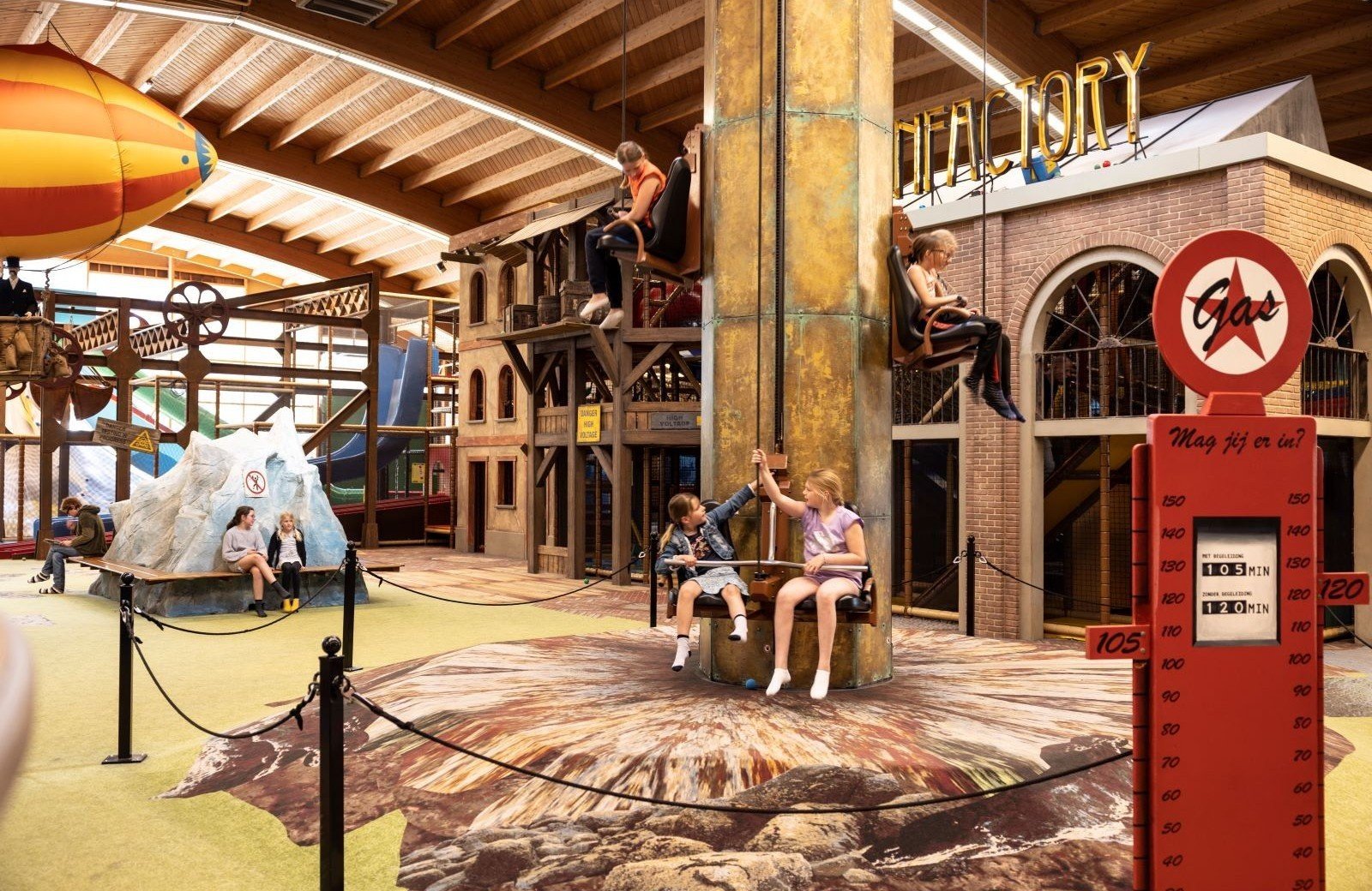 Abenteuerpark beim Camping in Wanroij