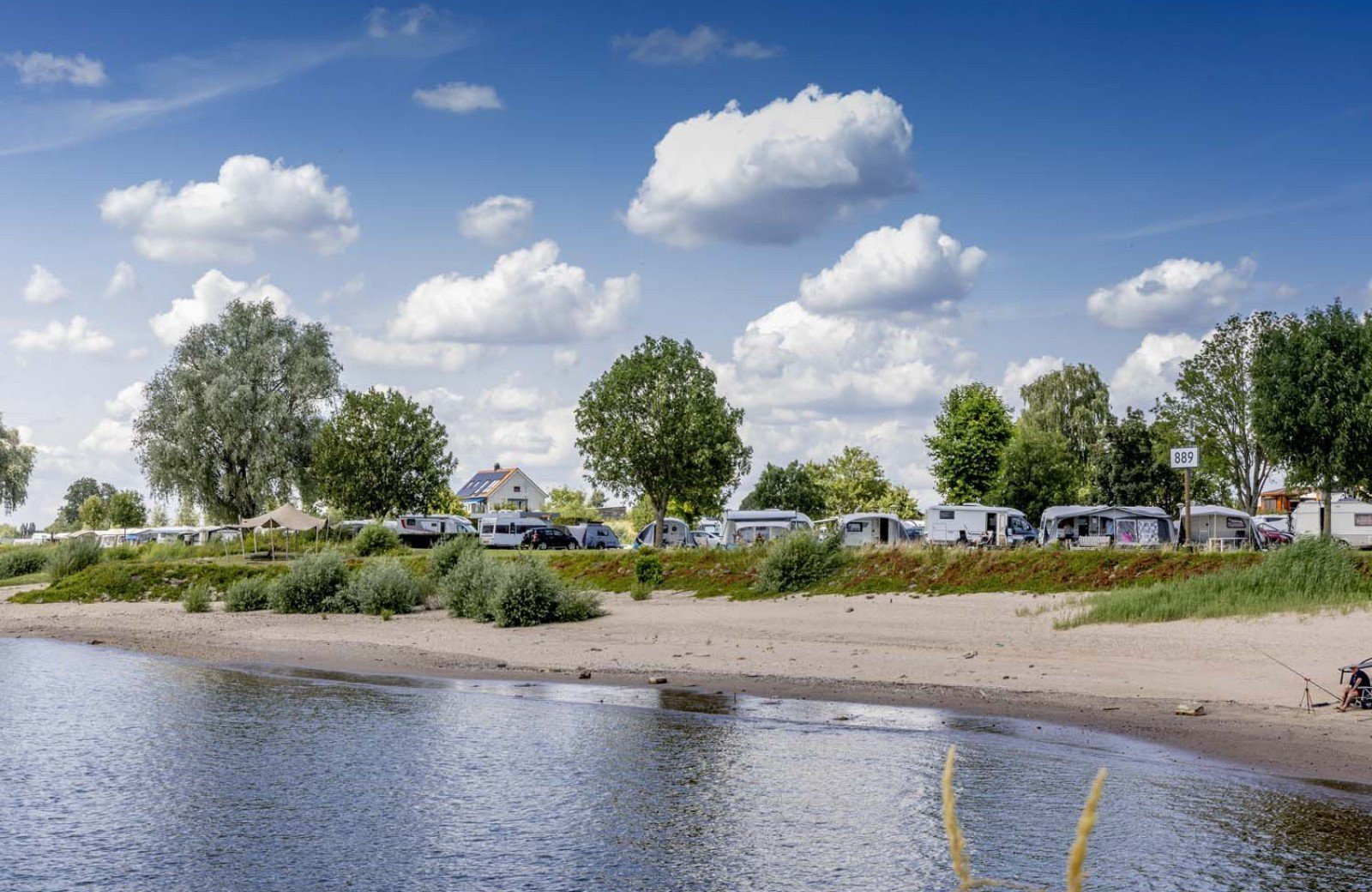 Campingpl&auml;tze am See in Holland