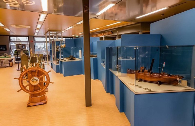 Maas binnenvaart museum tentoonstelling